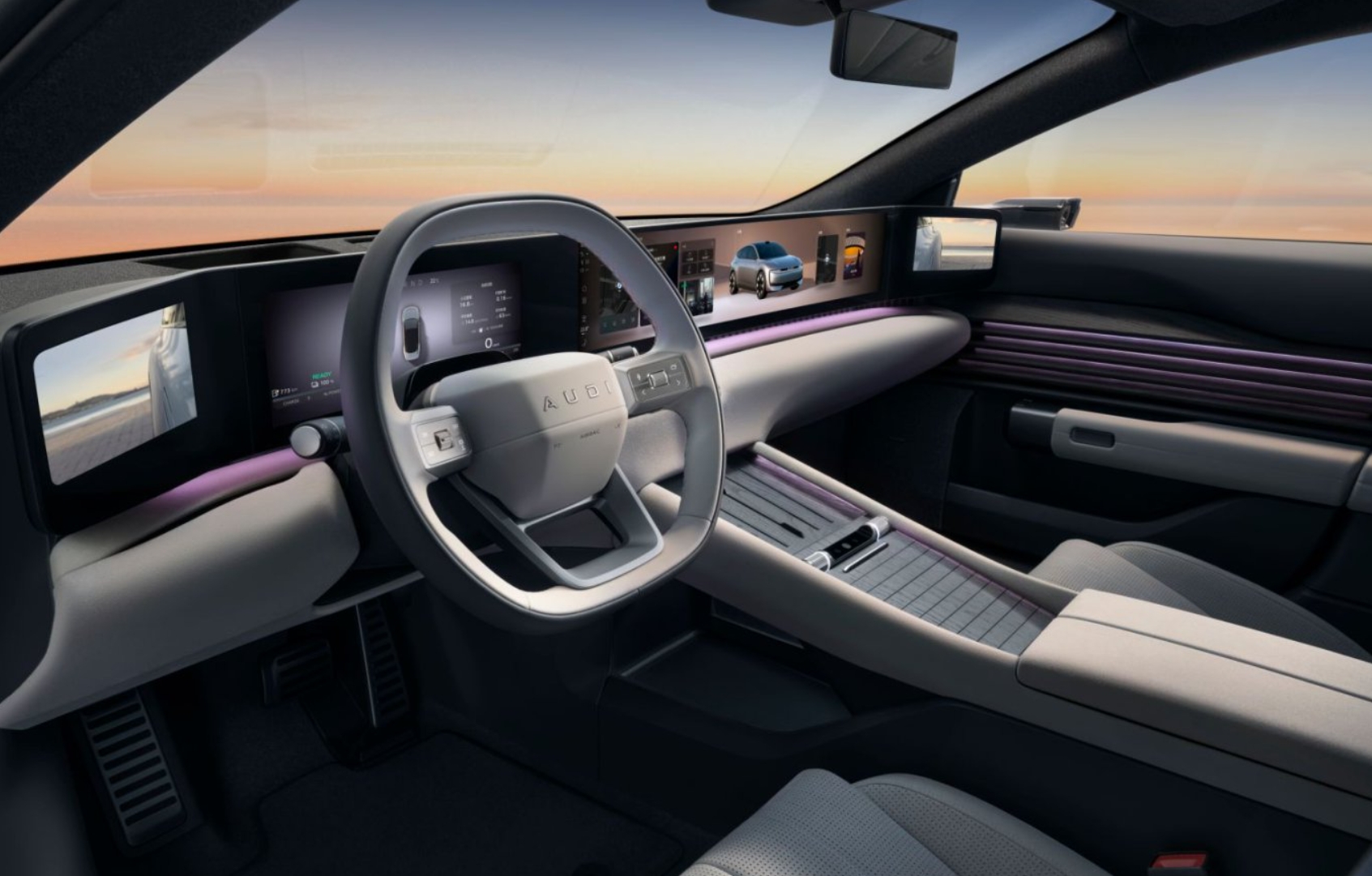 电动汽车奥迪纯电上市_奥迪电动车上市_