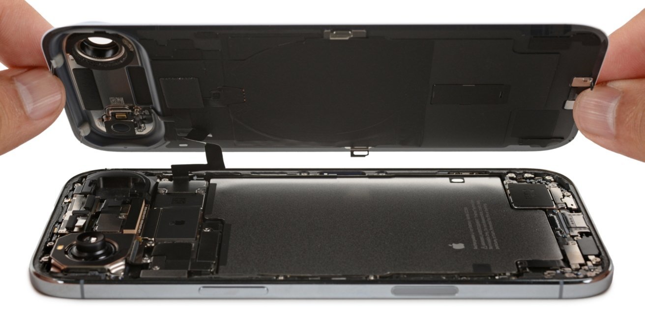 _iFixit拆解iPhone Air，揭示苹果如何通过结构优化实现超薄机身_iFixit拆解iPhone Air，揭示苹果如何通过结构优化实现超薄机身