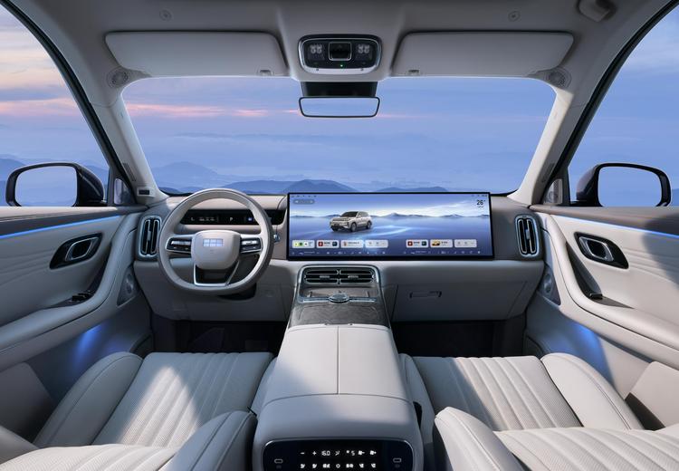 吉利全新大作_吉利首款中大型suv_