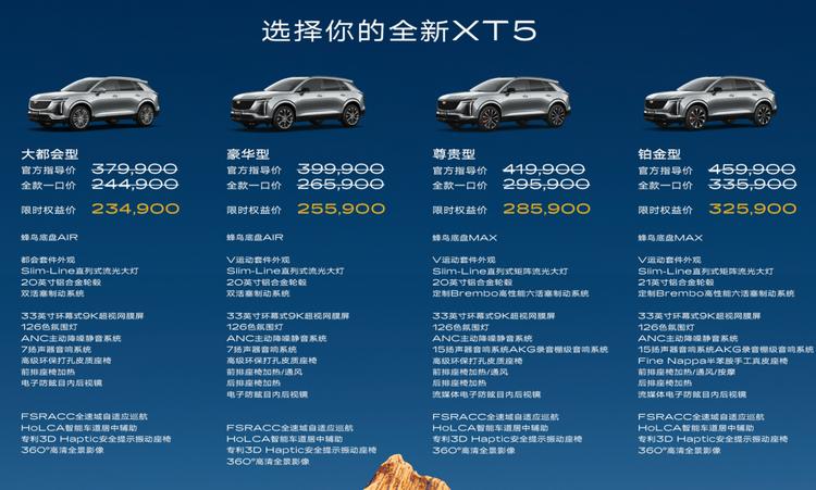 凯迪拉克suv降价_凯迪拉克新品_
