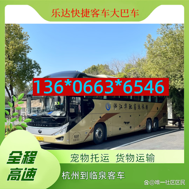 杭州到临泉长途汽车-杭州到临泉客运汽车-每天发车-有驾