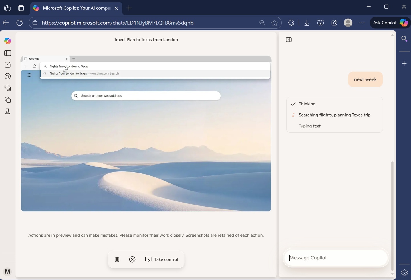 微软 Edge“浏览器操作”功能首曝:AI 扮演你上网__微软 Edge“浏览器操作”功能首曝:AI 扮演你上网