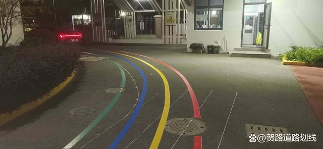 上海杨浦停车场地下车库划线-道路划线-有驾
