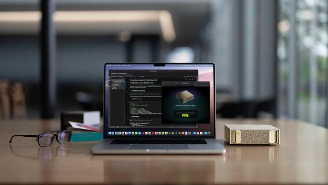 黄仁勋亲赴德克萨斯州星舰基地向马斯克交付DGX Spark