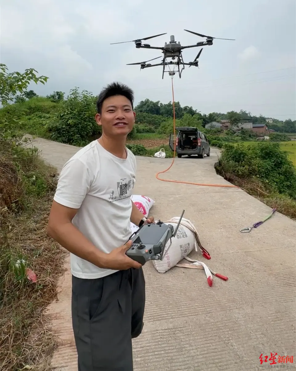 计划用无人机吊运200吨竹子！29岁小伙回应“想当网红”质疑：希望解决家门口运输难题