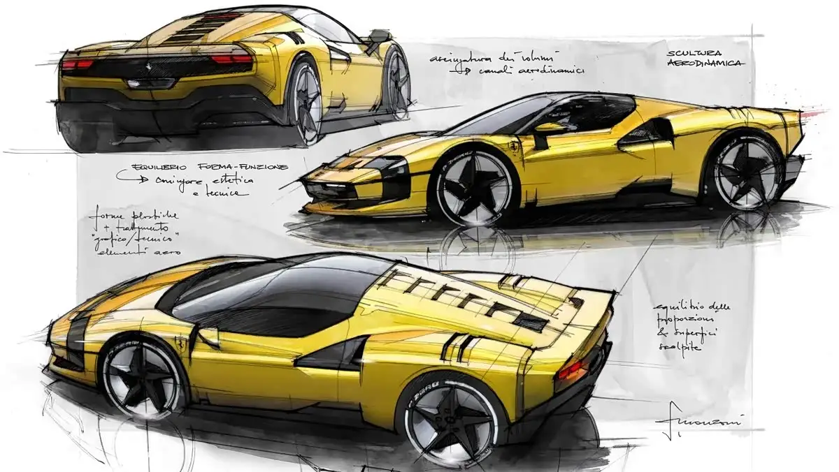 _法拉利插电式混合动力_法拉利首款插混跑车发布