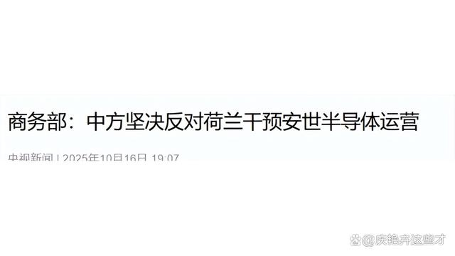 荷兰政府想夺权安世,东莞工厂直接断供,欧洲车企全傻眼-有驾