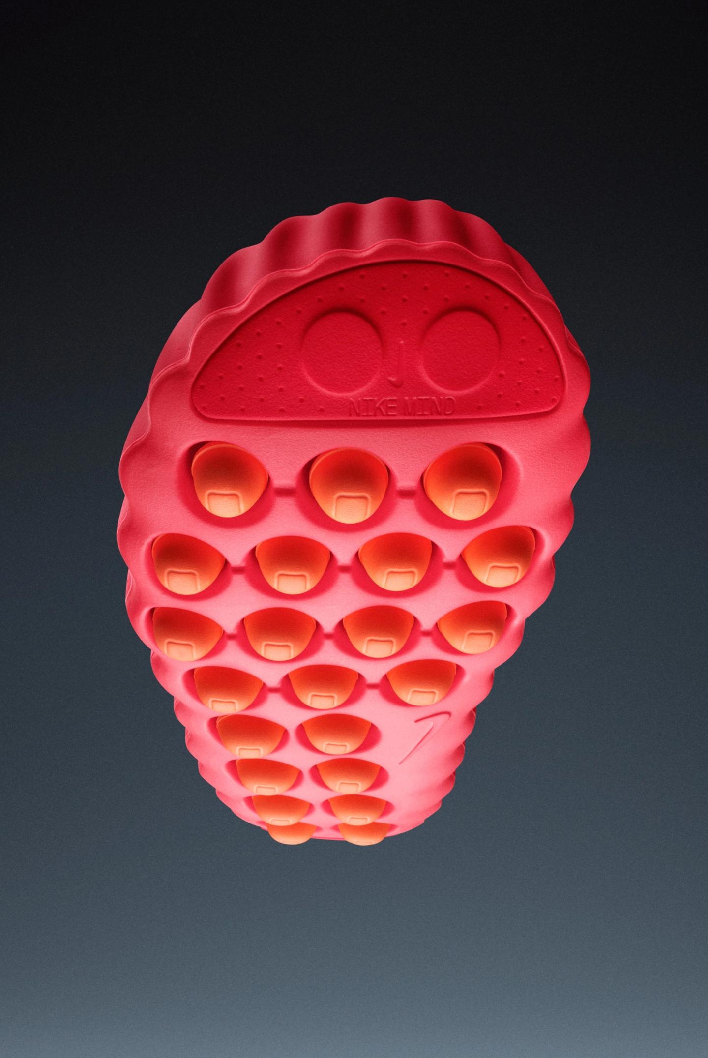 _耐克发布 Mind 系列概念鞋，鞋底藏着 22 个“大脑开关”_耐克发布 Mind 系列概念鞋，鞋底藏着 22 个“大脑开关”