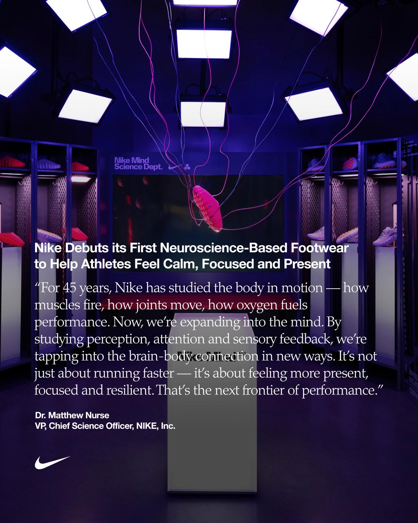 _耐克发布 Mind 系列概念鞋，鞋底藏着 22 个“大脑开关”_耐克发布 Mind 系列概念鞋，鞋底藏着 22 个“大脑开关”