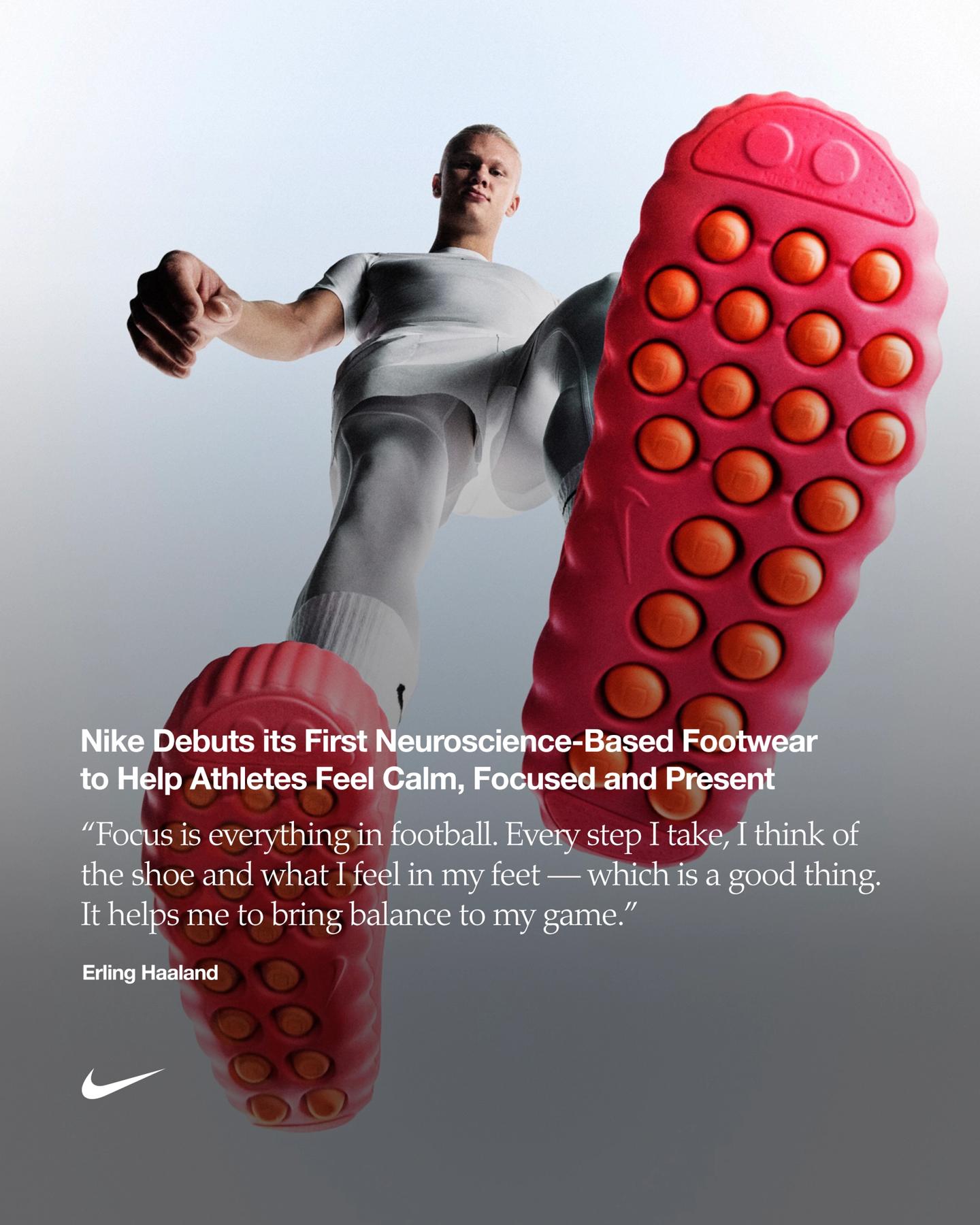 耐克发布 Mind 系列概念鞋，鞋底藏着 22 个“大脑开关”__耐克发布 Mind 系列概念鞋，鞋底藏着 22 个“大脑开关”