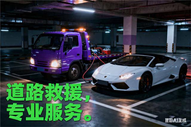 红安汽车搭电，附近24小时道路救援换电瓶-有驾