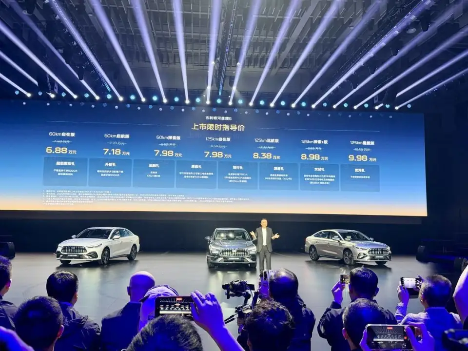 吉利星耀6突破6万级防线 ，能单挑“秦百万”吗？｜车市观察