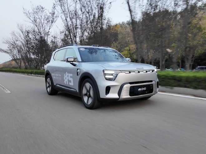 打破边界 试驾smart精灵#5 EHD