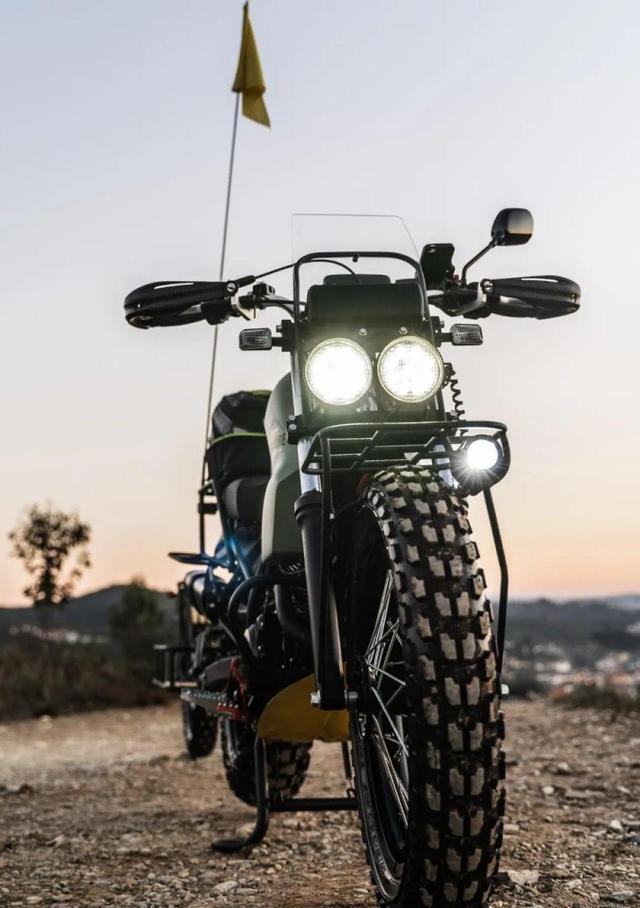 铁锹焊底盘？雅马哈变末日摩托，荒野穿越竟藏这波神操作-有驾