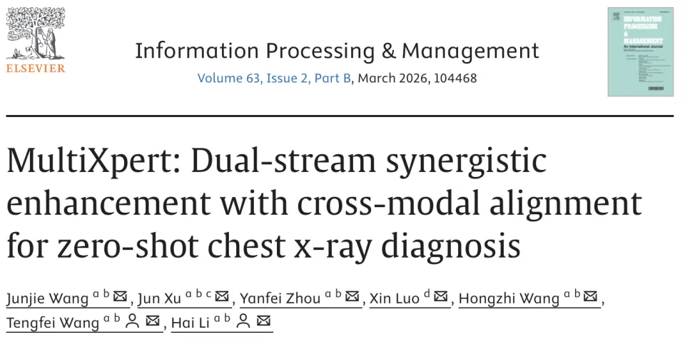 中国研究团队开发出新型AI医疗诊断系统