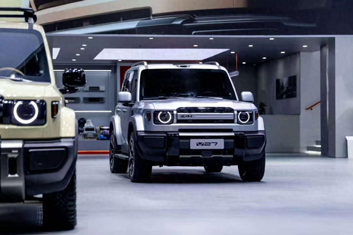 iCAR 首款增程硬派SUV，外观大受好评，iCAR V27正式发布