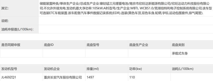 _长安又出新车_长安将上市新车