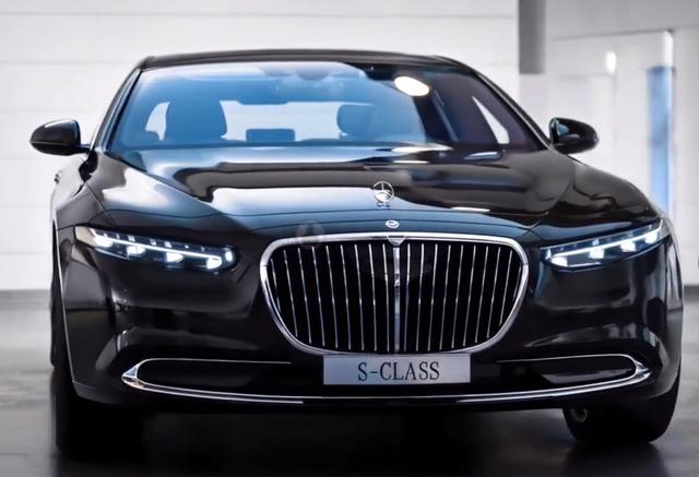 2026款奔驰S级亮相，V8双涡轮503马力+130km纯电续航，旗舰再进化！