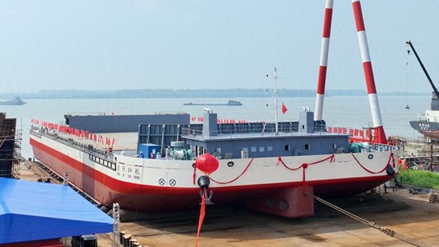 中国首艘非自航火箭回收船，即将开启任务