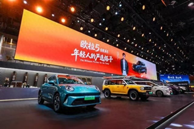 广州车展探馆欧拉5，10.98万起带激光雷达？