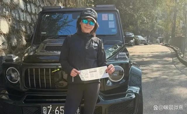 港珠澳大桥遇刘嘉玲驾奔驰，8缸动力尽显风采，他们家曾购入4辆-有驾