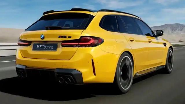 2026宝马M5 Touring亮相，727马力+3.3秒破百+14.9英寸曲面连屏，高端旅行家首选-有驾