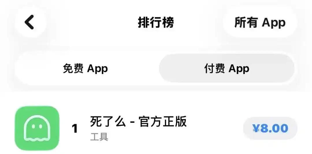 _“死了么”登顶App Store付费榜，独居安全工具以直白命名引争议_“死了么”登顶App Store付费榜，独居安全工具以直白命名引争议