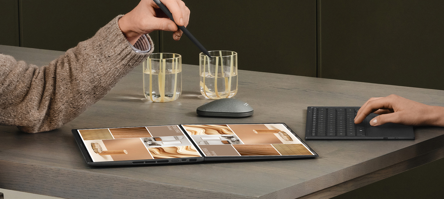 华硕笔记本双屏有什么用_华硕双屏幕笔记本评测_