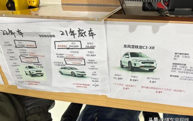 雪铁龙狂降！C6仅12万 C3-XR跌破5.8万-有驾