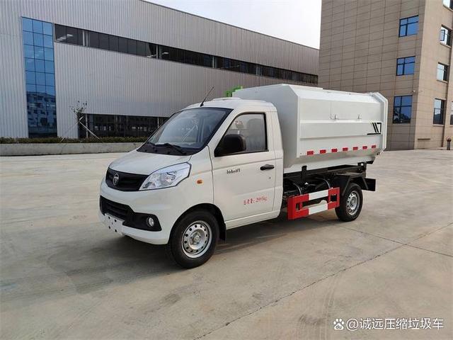 宁夏长安跨越王X1自装卸式垃圾车-有驾