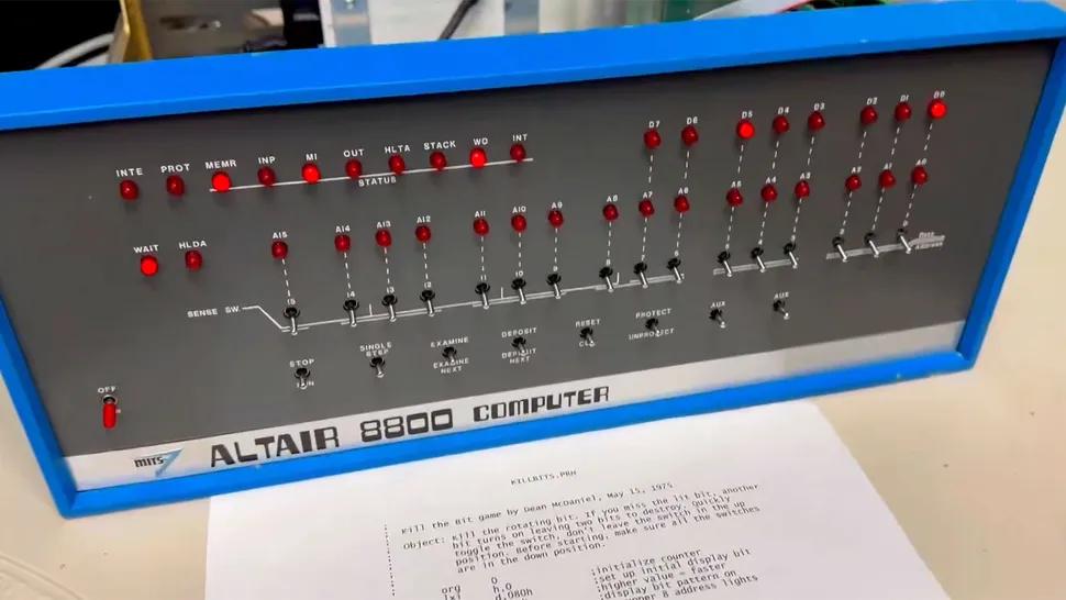 _沉睡52年终开机：1974年产Altair 8800运行其首个程序_沉睡52年终开机：1974年产Altair 8800运行其首个程序