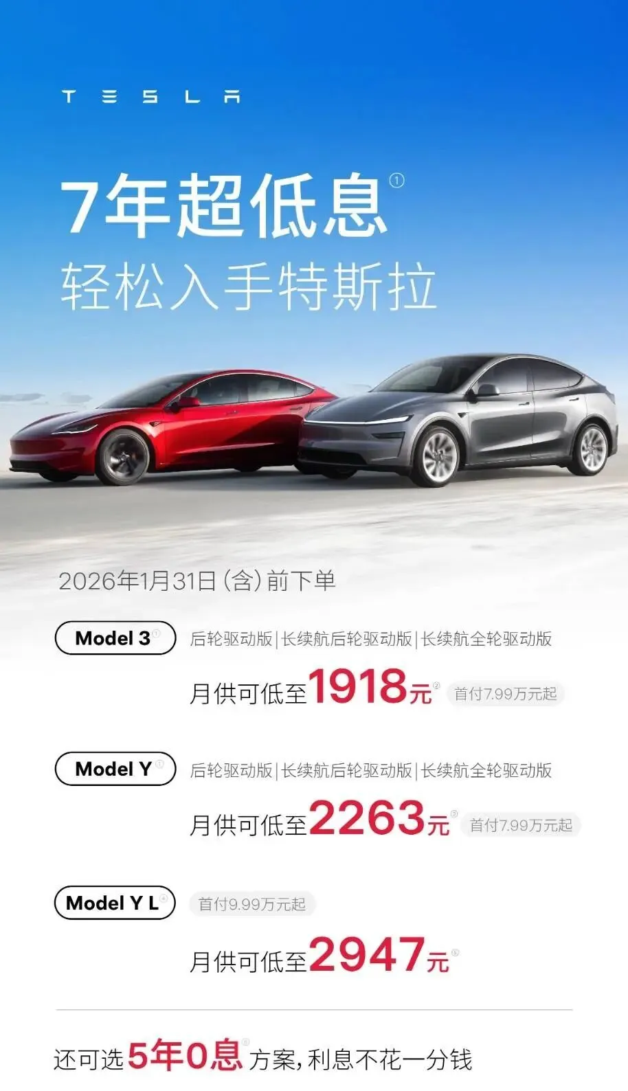 首付8万还款7年，特斯拉的好意，你未必接得住