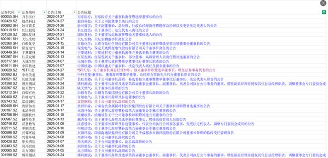关于辞任董事长的公告__董事高管