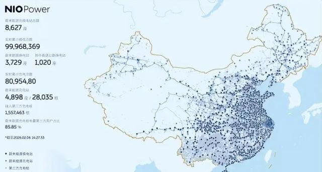 蔚来换电破亿，纯电大三排SUV领跑家庭用车市，盈利顺理成章-有驾