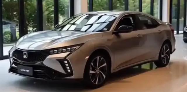 全新本田思域混动版亮相，4.3L油耗+7.5秒破百，省油不肉真的存在？