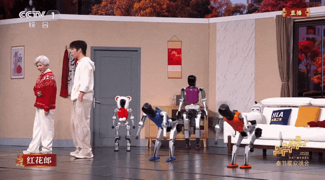 春晚现场屏幕_进入春晚现场_