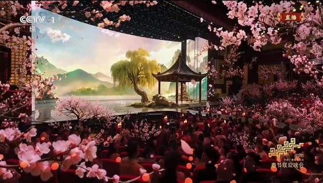春晚现场屏幕__进入春晚现场
