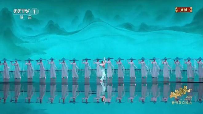 春晚现场屏幕_进入春晚现场_