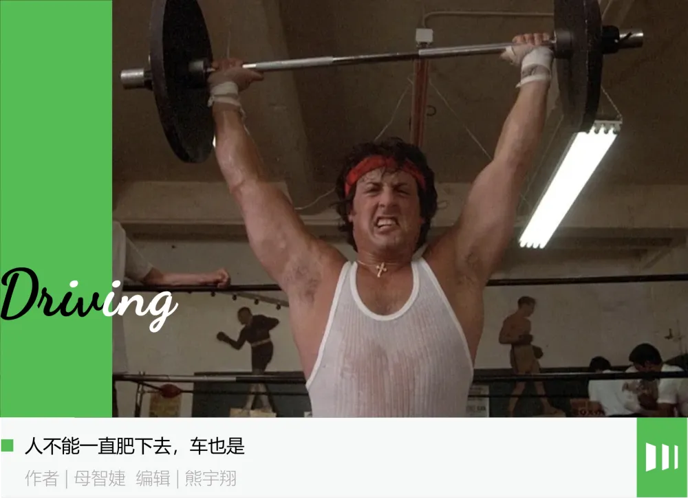 电动车不能再胖下去了