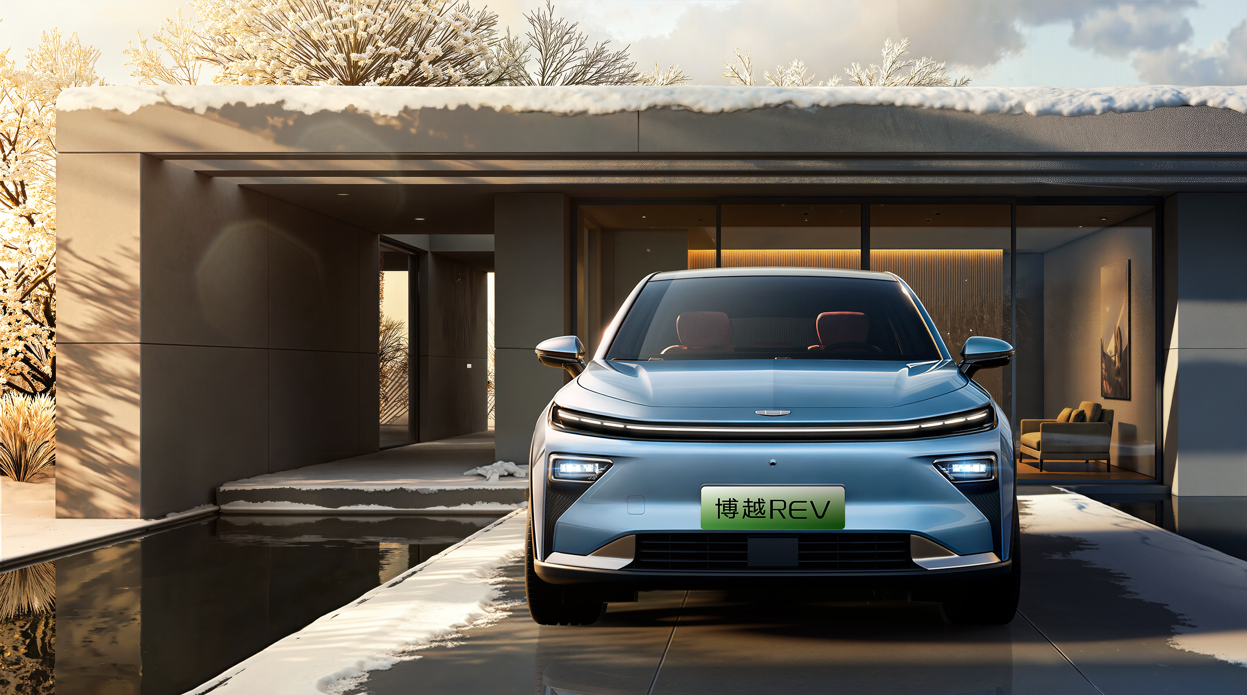 纯电续航375公里 吉利博越增程版曝光