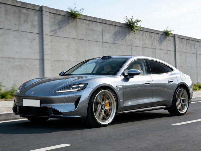 华为造了台“小米SU7”，比保时捷Taycan漂亮，价格还不贵