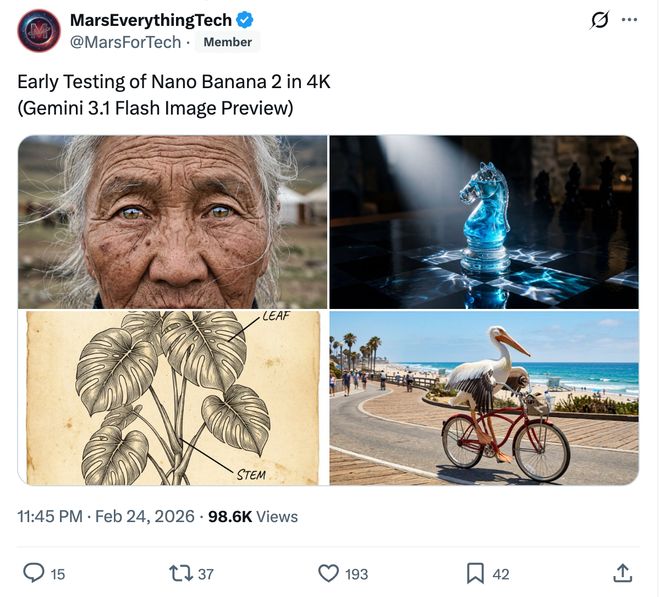 _社交平台X上关于Nano Banana 2的猜测截取_社交平台X上关于Nano Banana 2的猜测截取