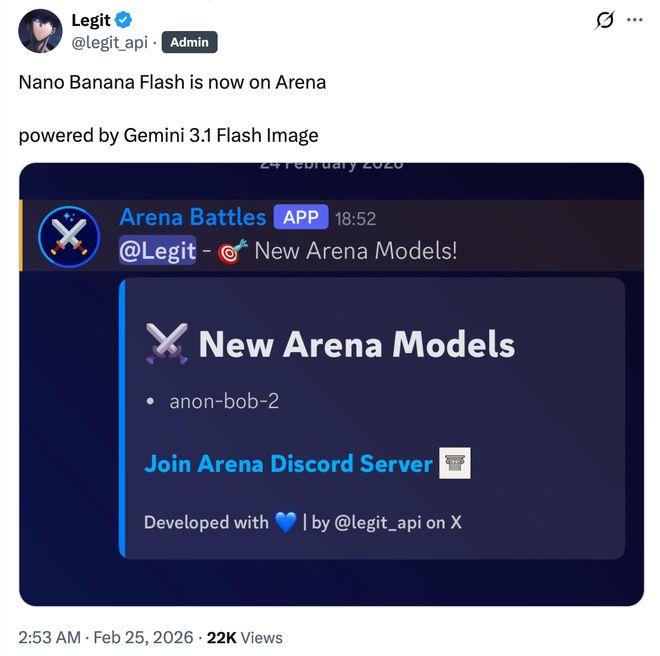 _社交平台X上关于Nano Banana 2的猜测截取_社交平台X上关于Nano Banana 2的猜测截取