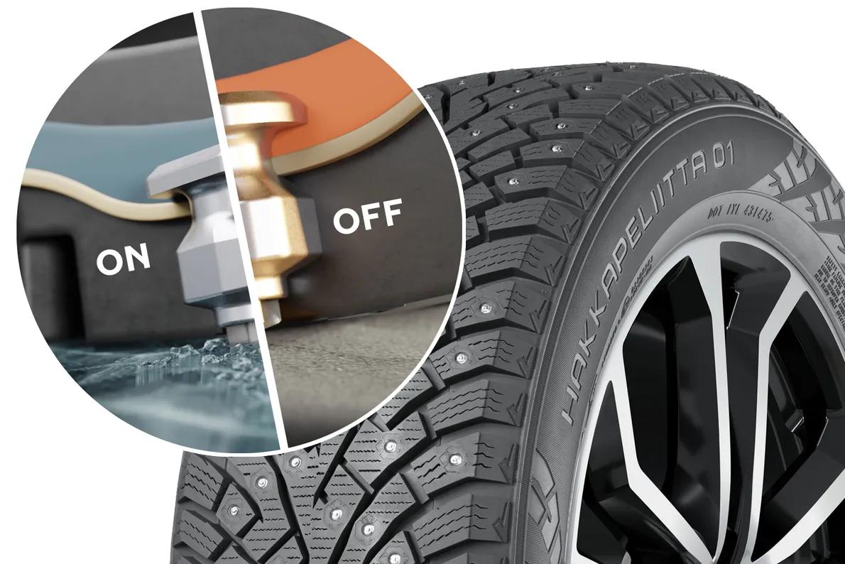 轮胎钉子可以直接拔出来吗__扎满钉子的轮胎