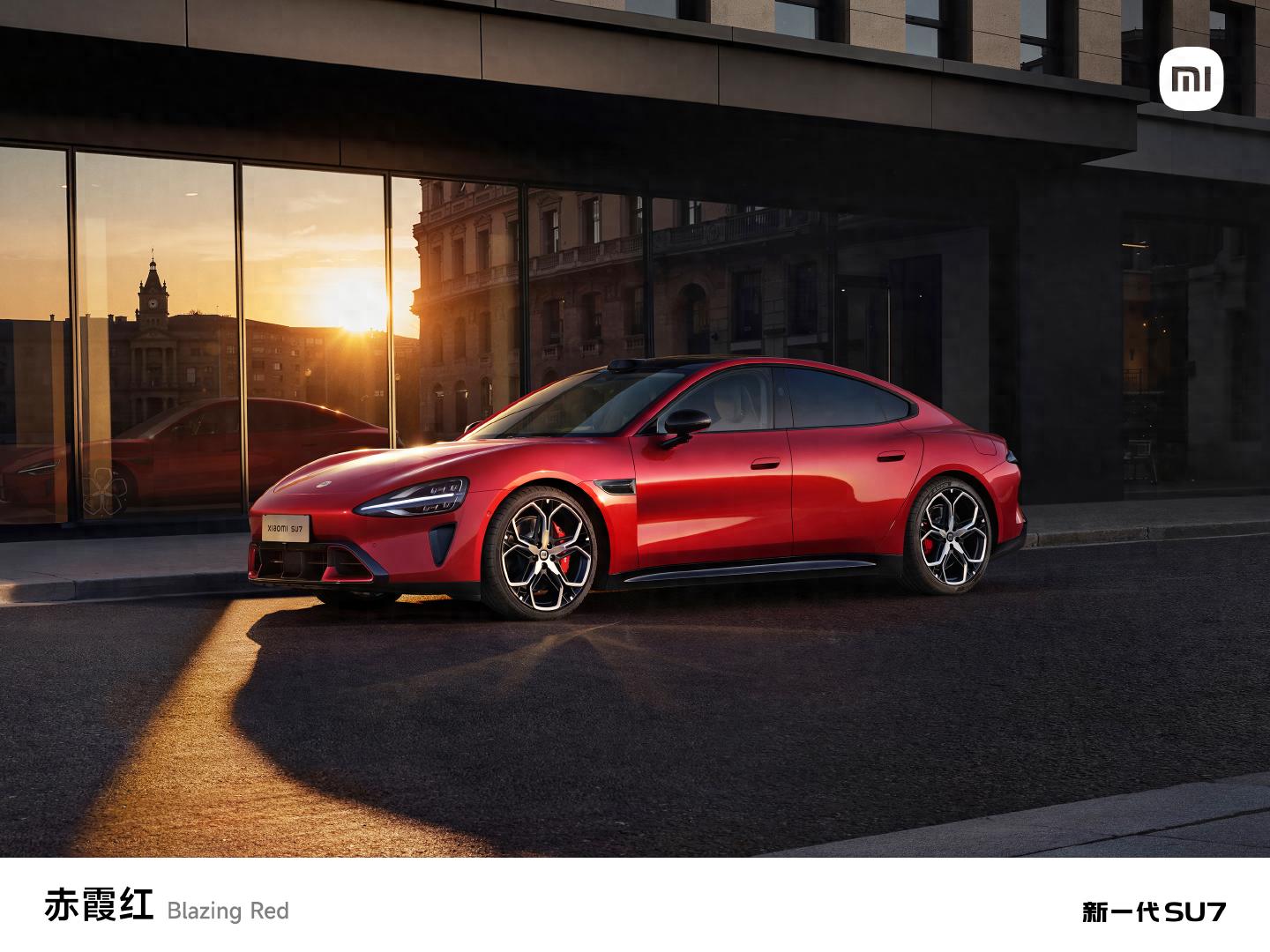 为4月上市“冲刺”中，消息称小米新一代SU7本月备产可达1.6万辆